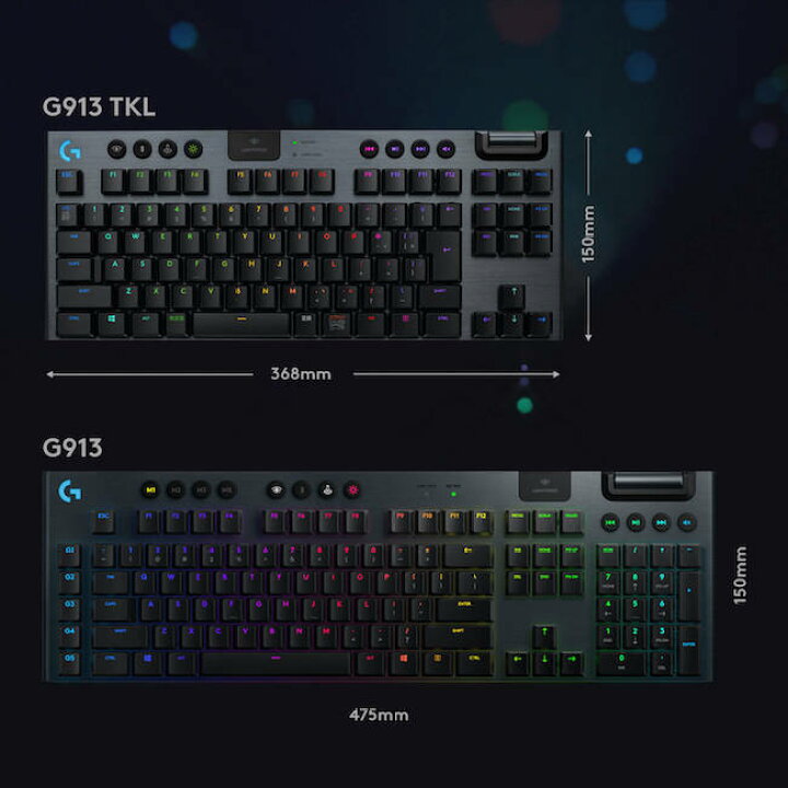 楽天市場】Logicool G テンキーレス ゲーミングキーボード 無線 G913 