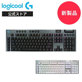 【新製品】Logicool G G915 X LIGHTSPEED ワイヤレス ゲーミングキーボード リニア タクタイル クリッキー 赤軸 茶軸 薄型 日本語配列 Bluetooth LIGHTSYNC RGB 無線 メカニカル G915WLX-LNBK G915WLX-TCBK G915WLX-TCWH G915WLX-CKBK 国内正規品 2年間無償保証
