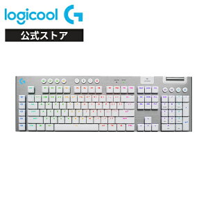 Logicool G CX Q[~OL[{[h G915WLX-LNBK G915WLX-TCBK G915WLX-TCWH G915WLX-CKBK   ^ {z Bluetooth LIGHTSYNC RGB  JjJ Ki 2NԖۏ