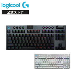 Logicool G G915 X LIGHTSPEED TKL ワイヤレス ゲーミングキーボード リニア タクタイル 赤軸 茶軸 テンキーレス 薄型 日本語配列 Bluetooth LIGHTSYNC RGB 無線 メカニカル G915WLX-TKL-LNBK G915WLX-TKL-TCBK G915WLX-TKL-TCWH 国内正規品 2年間無償保証