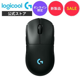 【SALE】【新製品】Logicool G PRO 2 LIGHTSPEED ワイヤレス ゲーミングマウス 軽量 80g LIGHTFORCE ハイブリッドスイッチ HERO2 センサー POWERPLAY無線充電対応 G-PPD-002XWL-BKda ブラック 国内正規品 1年間無償保証