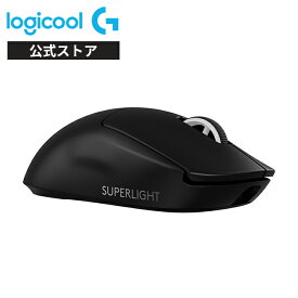 【期間限定特価】Logicool G PRO X SUPERLIGHT 2 ワイヤレス ゲーミングマウス 軽量 60g 8Kポーリングレート LIGHTSPEED LIGHTFORCEハイブリッドスイッチ HERO2センサー POWERPLAY対応 G-PPD-004WL-BK G-PPD-004WL-WH ブラック ホワイト 国内正規品 2年間無償保証