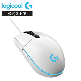 Logicool G ゲーミングマウス 有線 G203 LIGHTSYNC RGB 6個プログラムボタン 85g軽量 G203-BK G203-WH G203-BL G203-LC 国内正規品 2年間無償保証