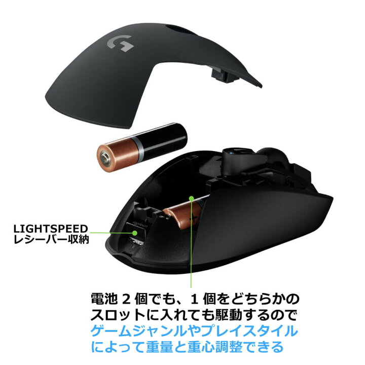 楽天市場 Logicool G ゲーミングマウス 無線 G603 Heroセンサー Lightspeed ワイヤレス Bluetooth 接続対応 国内正規品 2年間無償保証 ロジクール 公式ストア