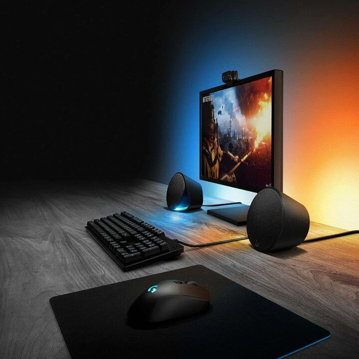 楽天市場】【SALE】Logicool G ゲーミングスピーカー G560a 2.1ch 高  