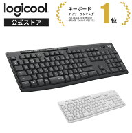 ロジクール ワイヤレスキーボード K295GP K295OW 静音 耐水 キーボード 無線 Unifying windows chrome K2…