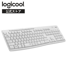 【4月25日・DP会員限定！エントリーで全商品P10倍】 ロジクール ワイヤレスキーボード K295GP K295OW 静音 耐水 キーボード 無線 Unifying windows chrome K295 国内正規品 2年間無償保証