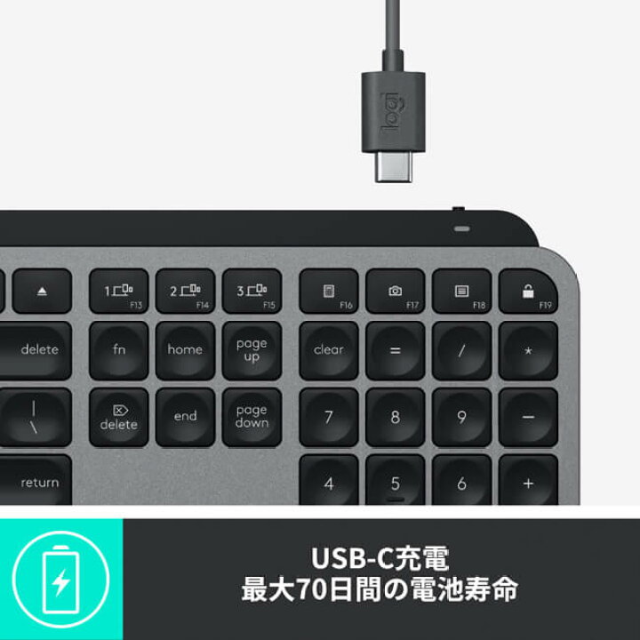 楽天市場】ロジクール ワイヤレス キーボード KX800M MX KEYS for Mac 
