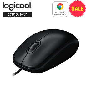 【SALE】ロジクール 有線マウス M100n 左右対称型 USB 簡単接続 M100nBKa 国内正規品 3年間無償保証