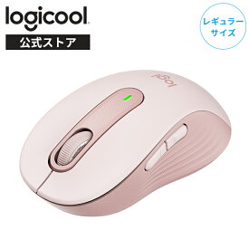 ロジクール Signature M650 ワイヤレスマウス レギュラーサイズ 静音 Bluetooth Logi Bolt 無線 windows mac M650MGR M650MOW M650MRO M650MBL M650MRD 国内正規品 2年間無償保証