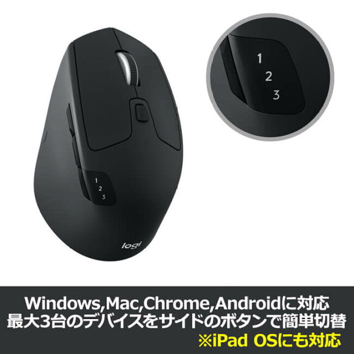 楽天市場】ロジクール ワイヤレスマウス 無線 マウス M720r 