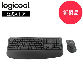 【新製品】ロジクール Signature Comfort Plus ワイヤレスコンボ MK880 マウス キーボード セット 日本語配列 テンキー パームレスト Bluetooth Logi Bolt Windows Mac MK880GR 国内正規品 2年間無償保証