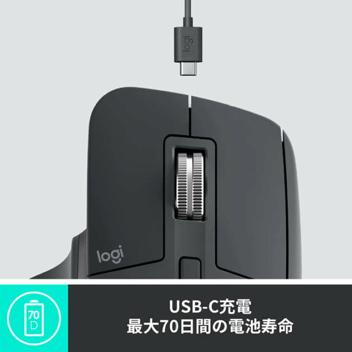 楽天市場】ロジクール アドバンスド ワイヤレスマウス MX Master 3 