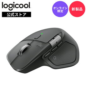 【新製品】ロジクール MX MASTER 4 アドバンスド ワイヤレス マウス MX2400GRda 触覚フィードバック 静音 無線 Logi Bolt Bluetooth 8000dpi 高速スクロールホイール USB-C 充電式 国内正規品 1年間無償保証