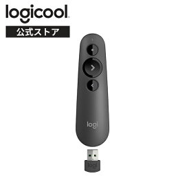 ロジクール ポインター R500s 赤色 レーザー bluetooth USB プレゼン ワイヤレス 無線 レーザーポインター プレゼンター プレゼンテーション リモコン R500sGR R500sMG 国内正規品 2年間無償保証