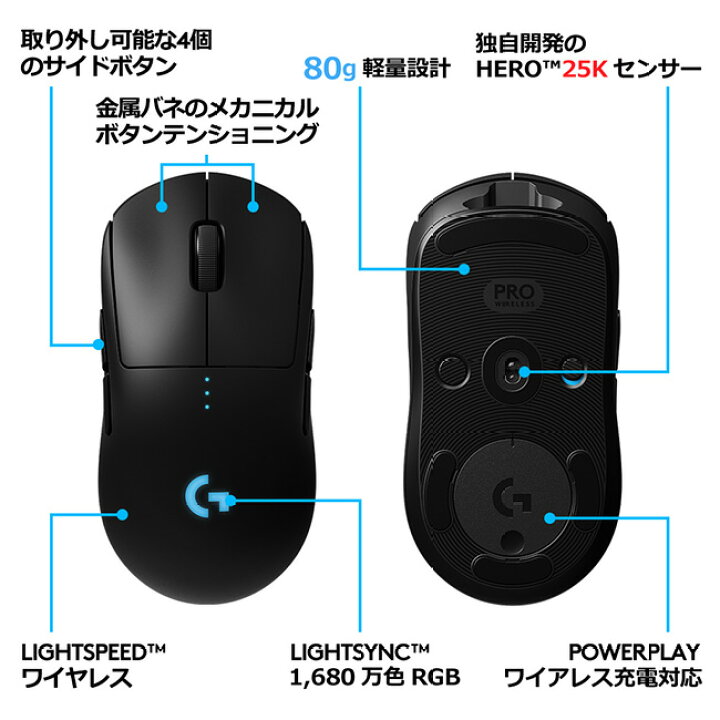 楽天市場】【お得なセットで5％OFF】Logicool G ゲーミングマウス + 