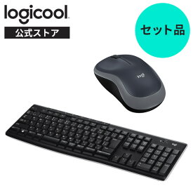 【お得なセットで5％OFF】ロジクール ワイヤレス マウス + キーボード [ M185CGa + K270 ]