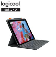 ロジクール iPad 10.2 インチ 対応 第9世代 第8世代 第7世代 キーボード iK1055BK グラファイト SLIM FOL…