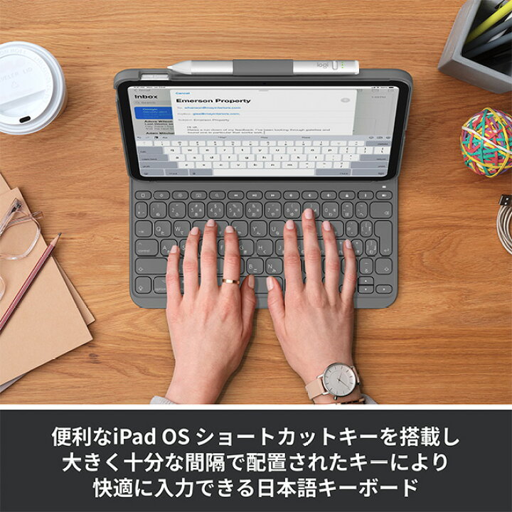 楽天市場】ロジクール iPad 10.9インチ 第10世代対応 キーボード一体型 