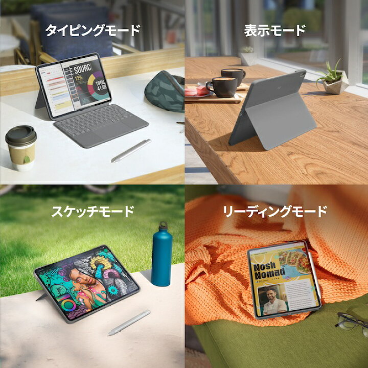 楽天市場】ロジクール Combo Touch iPad Air 11インチ M3 & M2 対応 