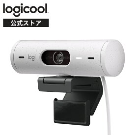 ロジクール ウェブカメラ BRIO 500 フルHD 1080p オートフォーカス 自動光補正 ノイズリダクション マイク 超広角レンズ 90°視野角 プライバシーシャッター ウェブ会議 Windows Mac WEBカメラ C940GR C940OW C940RO 国内正規品 1年間無償保証