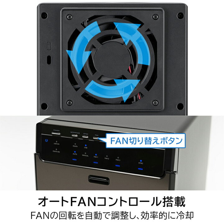 楽天市場】ロジテック HDD ケース 4台 4BAY 3.5インチ RAID機能なし 