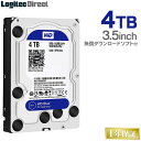 WD Blue WD40EZRZ 内蔵ハードディスク HDD 4TB 3.5インチ ロジテックの保証・無償ダウンロード可能なソフト付 Western Digit...