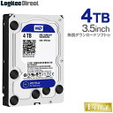 WD Blue WD40EZRZ 内蔵ハードディスク（HDD） 4TB 3.5インチ ロジテックの保証・ソフト付き【LHD-WD40EZRZ】 ランキングお取り寄せ