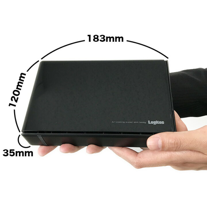 楽天市場】ロジテック SeeQVault 対応 ハードディスク 6TB 外付け HDD 