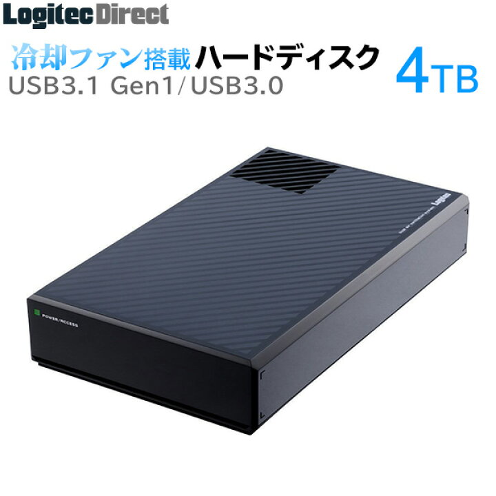 楽天市場】ロジテック ハードディスク HDD 4TB 外付け 3.5インチ 静音 