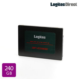 [6/27 1:59までポイント5倍]【メール便送料無料】 SSD 内蔵 2.5インチ SATA 240GB 高速 高耐久 換装 データ移行ソフト付【LMD-SAB240】 ロジテックダイレクト rpp