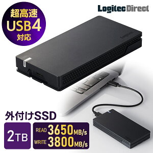 [9/24 1:59܂Ń|Cg5{!!] SSD Ot 2TB R:3,650MB/s W:3,800MB/s] USB40Gbps USB4 Ή |[^u USB Type-C xmt@ PS5 Ή Mac iPad Pro Windows11 WebN LMD-PBT020U4CBK new rpp