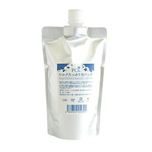 PCKシルクたっぷり泡パック 犬用 300g入り+泡立てネット付き