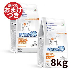 【正規輸入品】FORZA10 リナールアクティブ（腎臓）中粒 犬用 8kg（4kg×2個）