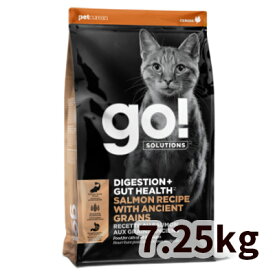 【正規輸入品】ゴー! GO! SOLUTIONS キャットフード 消化+腸の健康ケアキャット 猫用 7.25kg