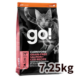 【正規輸入品】ゴー! GO! SOLUTIONS キャットフード サーモン＋タラレシピ 猫用 7.25kg