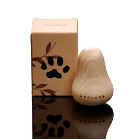 リプラス 木製ペット用知育玩具 たまごはん Pear (洋なし) 犬用