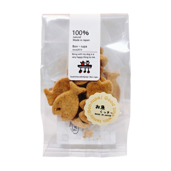 楽天市場 Bon Rupa ボンルパ 米粉くっきーシリーズ お魚くっきー 犬用 g ロゴスペットサイト