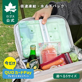 【ロゴス公式】LOGOS 倍速凍結 氷点下パック ロゴス 冷凍 保冷 アウトドア 抗菌仕様 キャンプ アウトドア