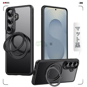 galaxy s26 ultra �P�[�X galaxy s26 �P�[�X magsafe Galaxy S26 S26Plus S26Ultra S25 S25Plus S25Ultra �P�[�X �M�����N�V�[ S26 �E���g�� �P�[�X MagSafe �Ή� 360° ��]�����O�X�^���h �y�� ���^ ������� �ϏՌ� �}�b�g