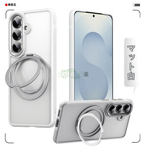 galaxy s26 ultra �P�[�X galaxy s26 �P�[�X magsafe Galaxy S26 S26Plus S26Ultra S25 S25Plus S25Ultra �P�[�X �M�����N�V�[ S26 �E���g�� �P�[�X MagSafe �Ή� 360° ��]�����O�X�^���h �y�� ���^ ������� �ϏՌ� �}�b�g