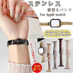 Apple Watch Series 10 42mm �o���h �����p�x���g Apple Watch Series 10 46mm �����o���h �A�b�v�� �E�H�b�` �V���[�Y �ւ����v �X�e�����X Series 1 2 3 4 5 6 7 8 9 10 SE applewatch �S�V���[�Y �X�g���b�v APPLE WATCH SER