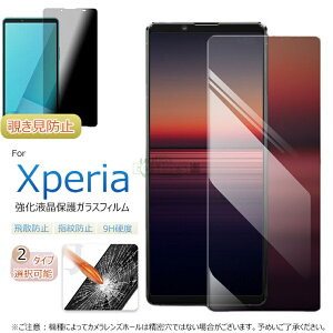 Xperia 10 VII フィルム Xperia10vii ガラスフィルム エクスペリア10 VII 液晶 保護フィルム Xperia 10 V 強化ガラス保護フィルム Xperia 10 VI ガラスフィルム 覗きみ防止フィルム 覗き見防止 高光沢 液晶保