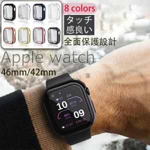 Apple Watch11 P[X 42mm 46mm Apple Watch10 P[XAbvEHb`11/10 یJo[ ttB ̌^ Apple Watch V[Y 11 10 TPUf ϏՌ AbvEHb` Jo[ ȒP ߗ wh~