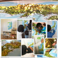 立体日本地図カレンダー2019商品画像10使用例