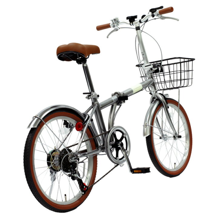 楽天市場】折り畳み自転車 20インチ 折り畳み自転車 軽量 カゴ付き 