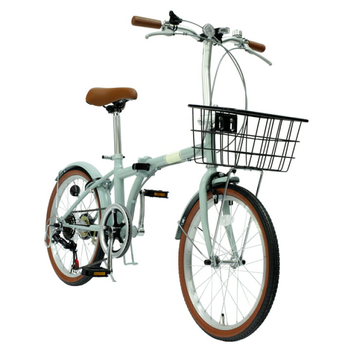 楽天市場】折り畳み自転車 20インチ 折り畳み自転車 軽量 カゴ付き 