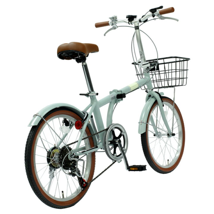 楽天市場】折り畳み自転車 20インチ 折り畳み自転車 軽量 カゴ付き 