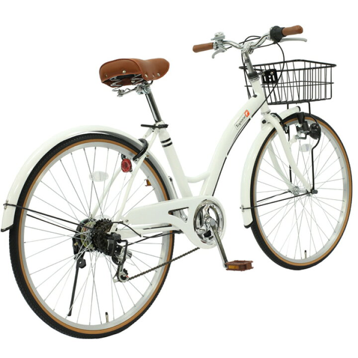 楽天市場】自転車 26インチ シティサイクル 自転車 ママチャリ 