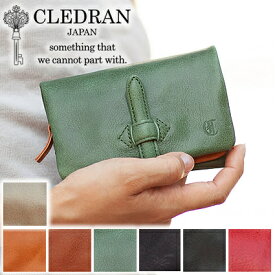 クレドラン 財布 折り財布 かぶせ CLEDRAN レディース ADORE アドレ 小銭入れあり 日本製 本革 S6218 WS